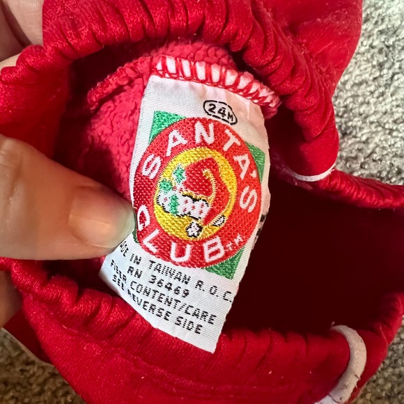 Vintage Lot Boys 2T Santa's Club Christmas & Fisher Price Baseball Outfits 90's - Picture 6 of 10